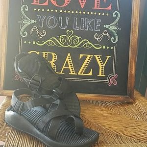 Chaco sandals black like new size 6